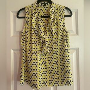 Ann Taylor Sleeveless Blouse, size Small
